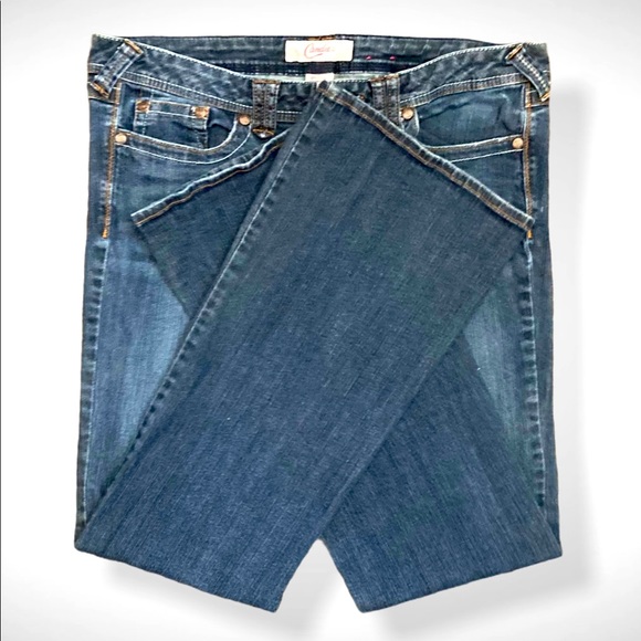 Candies Y2K Flare Wide Leg Juniors Jeans - Picture 4 of 8